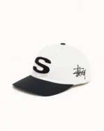 ステューシー ロープロファイル シェニール S ナチュラル スナップバック-1