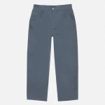 ステューシー ワークギア ツイル ウォッシュド ネイビー トラウザー