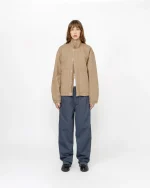 ステューシー ワークギア ツイル ウォッシュド ネイビー トラウザー-4