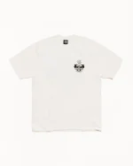 ステューシーの長持ち顔料染めナチュラルTシャツ-1