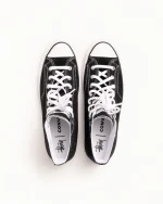 ステューシー＆コンバース チャック70 ハイ ブラックホワイト スニーカー-4