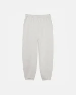 ステューシー＆ナイキ フリース グレー ヘザー パンツ-1