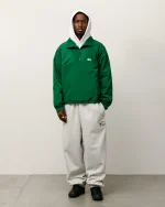 ステューシー＆ナイキ フリース グレー ヘザー パンツ-2